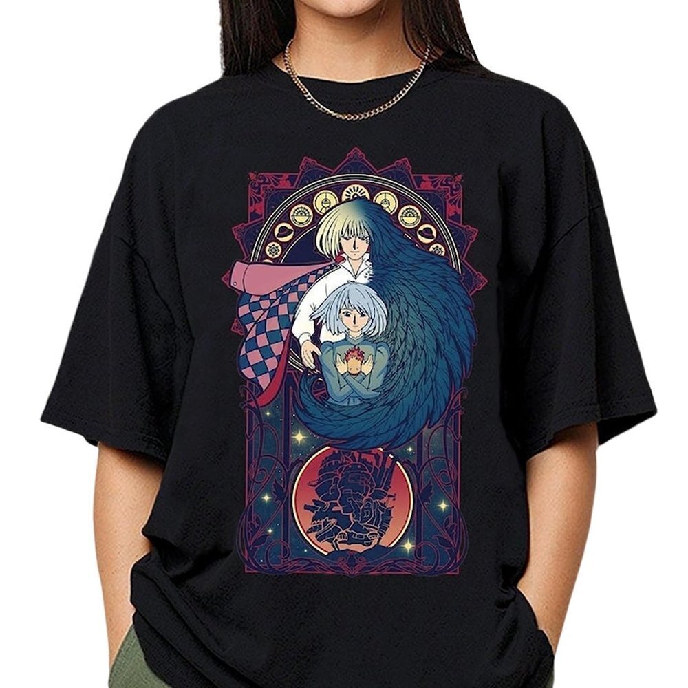Howls Moving Castle Howl And Sophie Tshirt